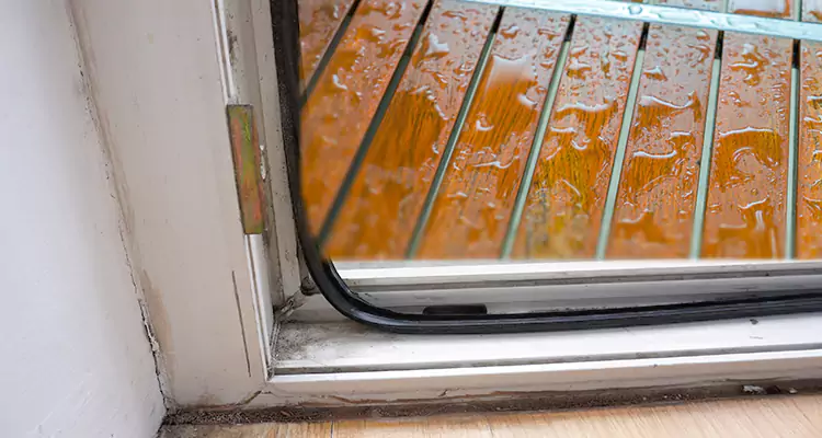 Water Leaking Wooden Patio Doors Repair in Daytona Beach, FL